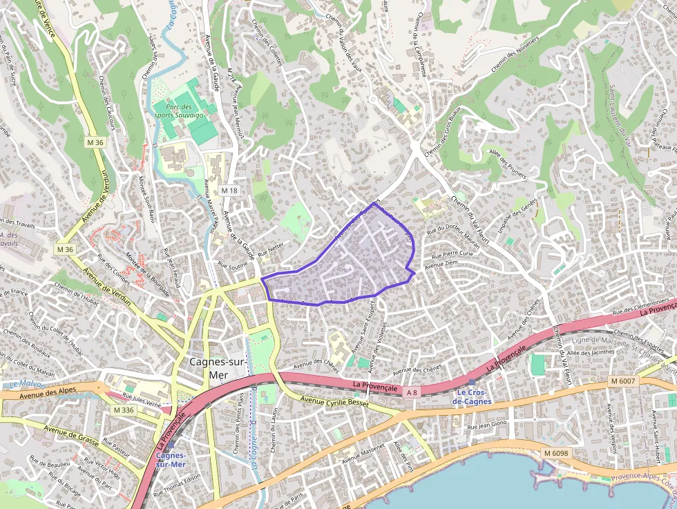 Appartement 45 m² deux pieces à vendre à Cagnes-sur-Mer