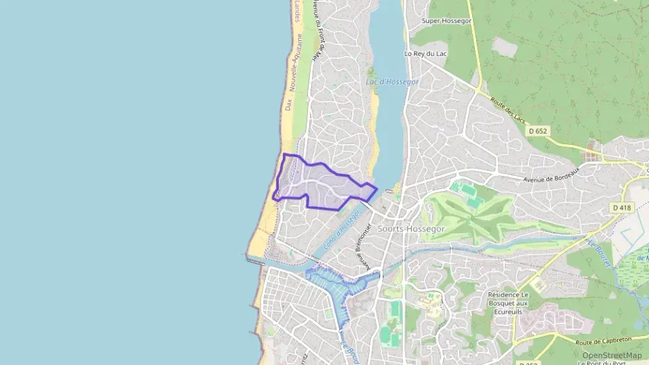 Appartement 59 m² trois pièces à vendre à Soorts-Hossegor Appartement 59 m² trois pièces à vendre à Soorts-Hossegor