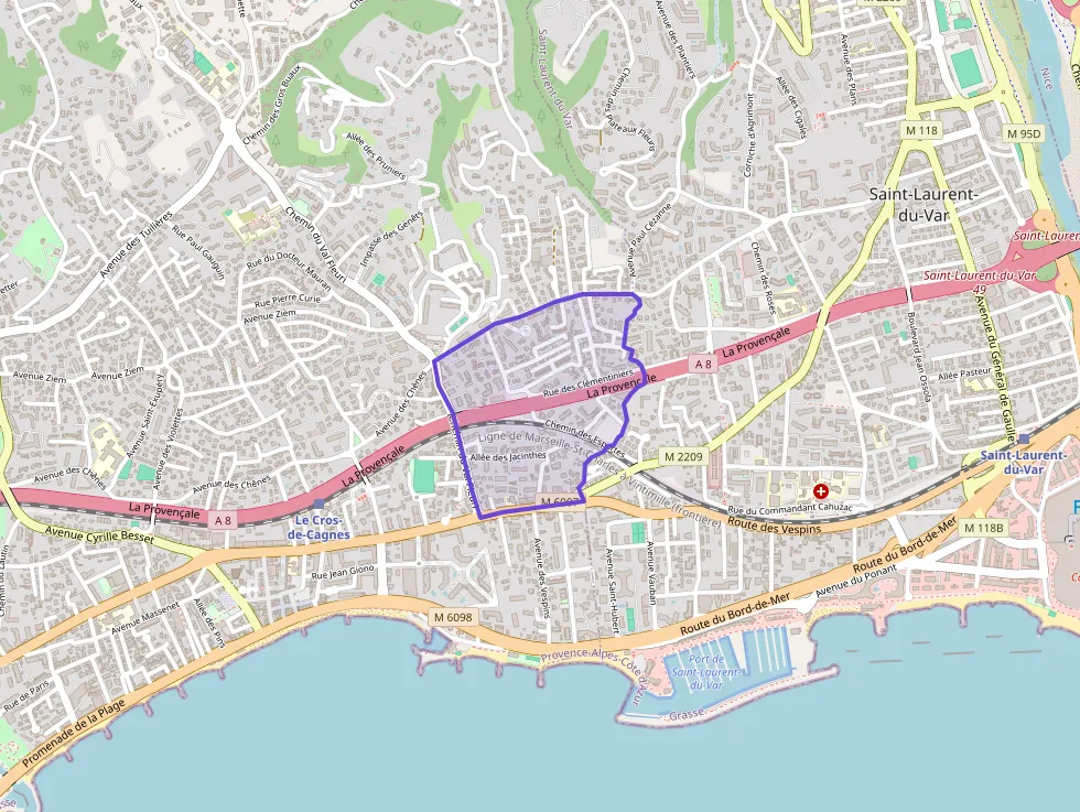 Appartement 24 m² une piece à vendre à Cagnes-sur-Mer