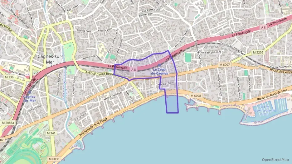 Appartement 71 m² deux pieces à vendre à Cagnes-sur-Mer