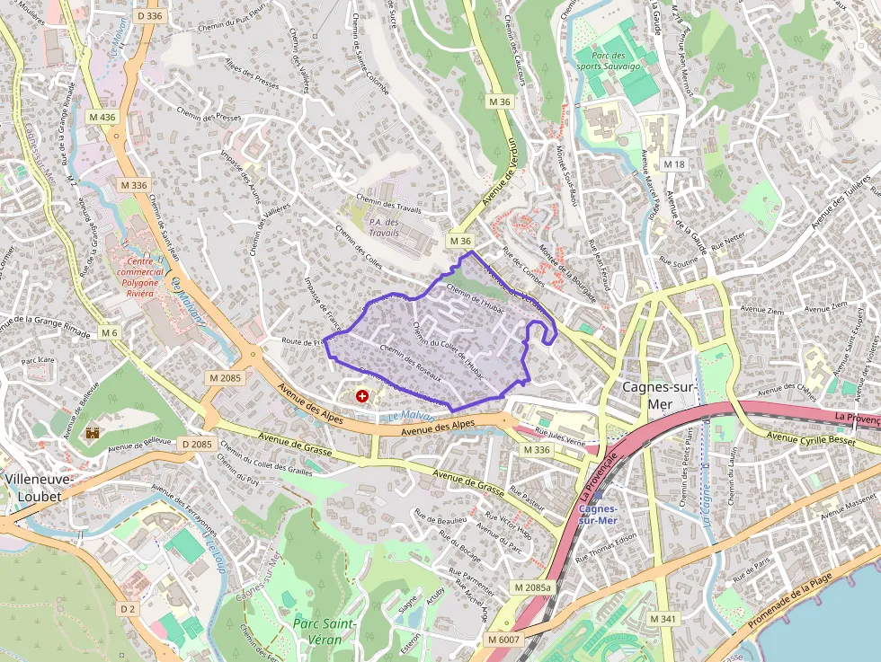 Appartement 57 m² trois pièces à vendre à Cagnes-sur-Mer