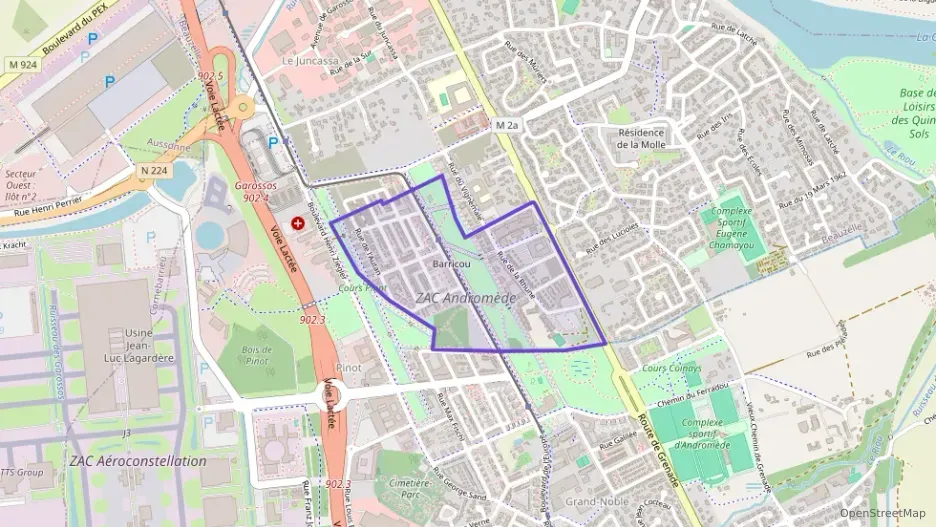 Appartement 86 m² quatre pièces à vendre à Beauzelle