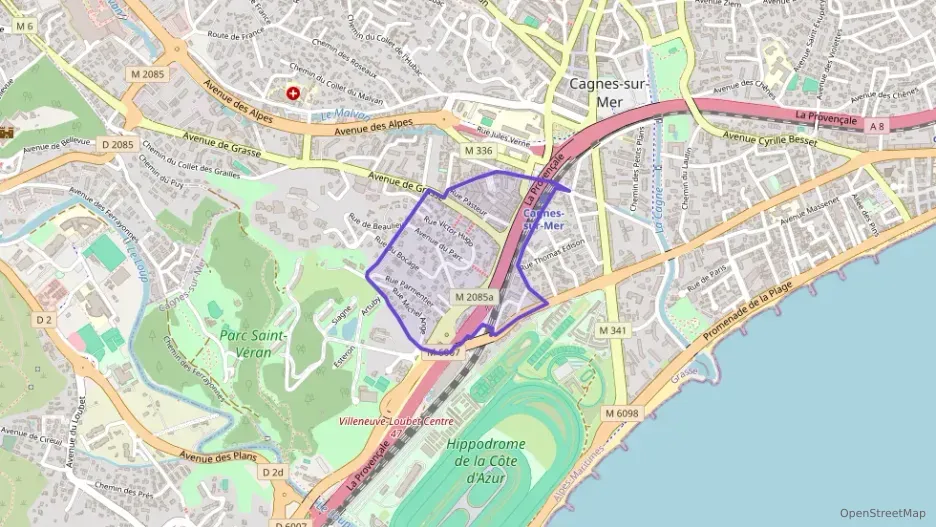 Appartement 47 m² deux pieces à vendre à Cagnes-sur-Mer