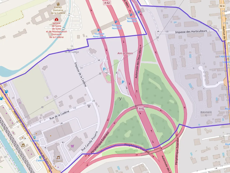 Appartement 43 m² deux pieces à vendre à Toulouse