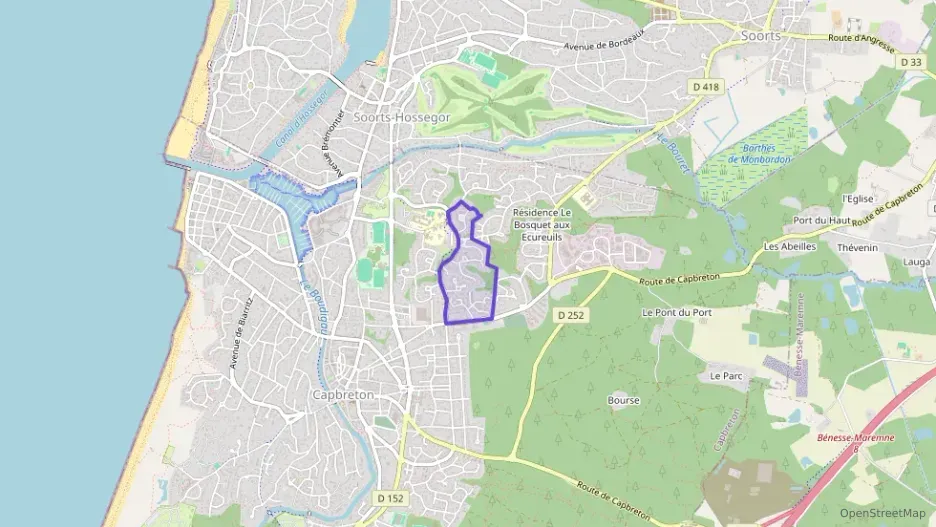 Appartement 63 m² trois pièces à vendre à Capbreton