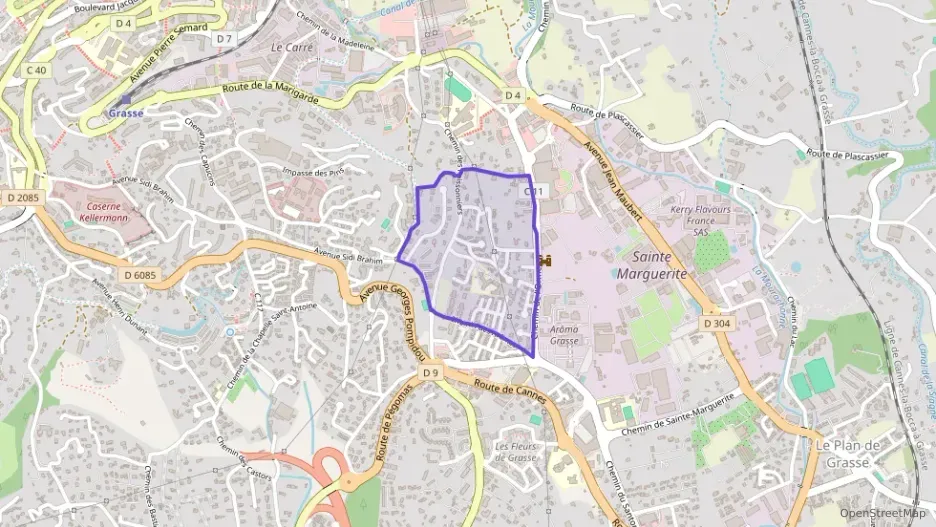 Appartement 59 m² trois pièces à vendre à Grasse
