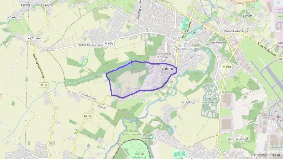 Appartement 65 m² trois pièces à vendre à Cornebarrieu