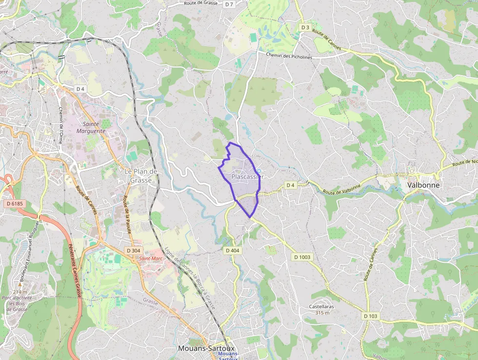 Appartement 82 m² quatre pièces à vendre à Grasse