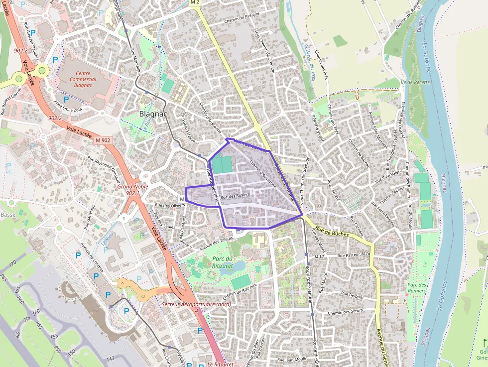 Appartement 83 m² quatre pièces à vendre à Blagnac