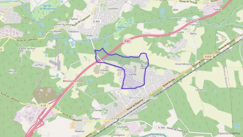 Appartement 60 m² trois pièces à vendre à Bénesse-Maremne Appartement 60 m² trois pièces à vendre à Bénesse-Maremne