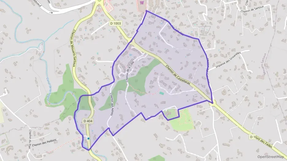 Appartement 58 m² deux pieces à vendre à Mouans-Sartoux