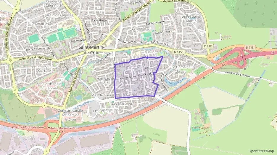 Appartement 93 m² cinq pièces à vendre à Saint-Martin-de-Crau