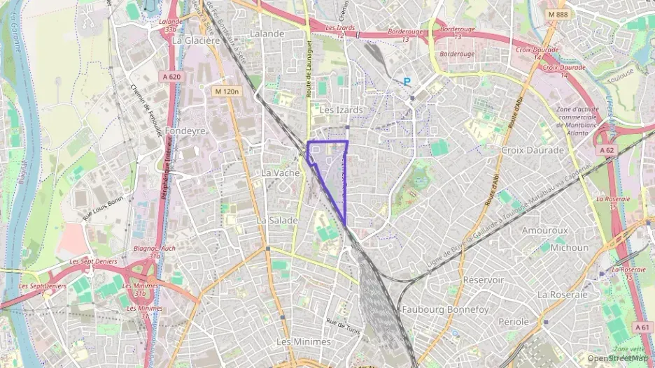 Appartement 54 m² trois pièces à vendre à Toulouse Appartement 54 m² trois pièces à vendre à Toulouse
