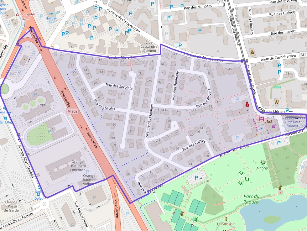 Appartement 73 m² trois pièces à vendre à Blagnac