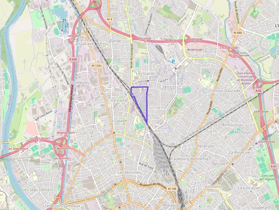 Appartement 66 m² trois pièces à vendre à Toulouse