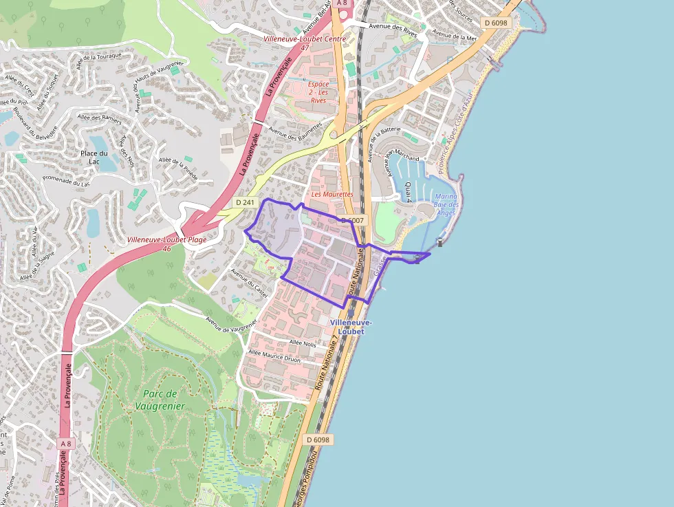 Appartement 25 m² une piece à vendre à Villeneuve-Loubet