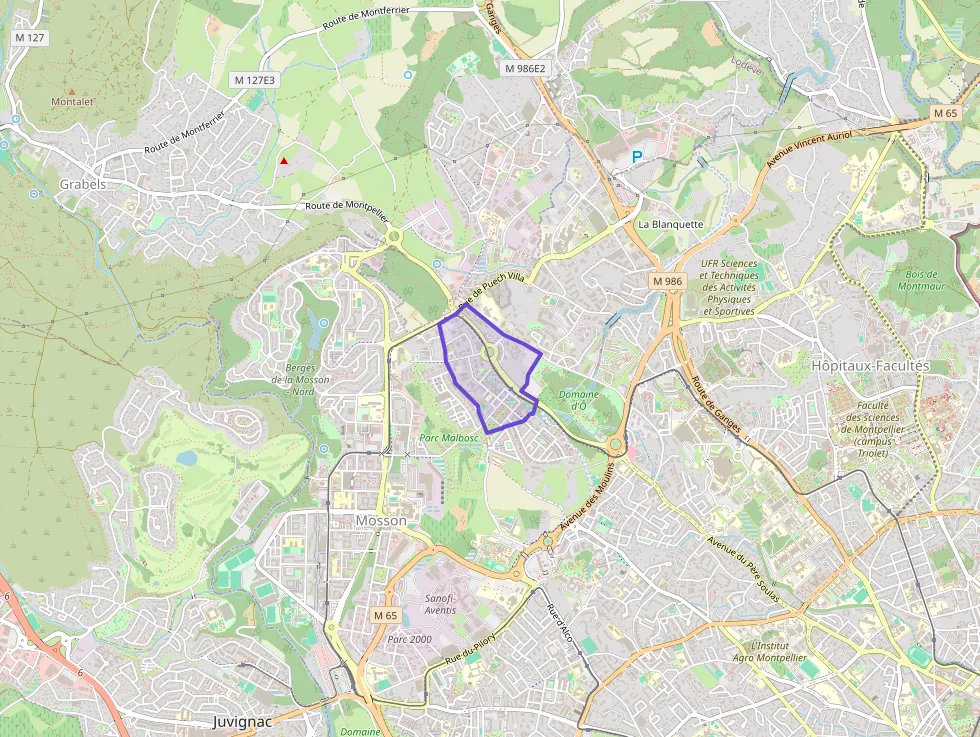 Appartement 61 m² trois pièces à vendre à Montpellier