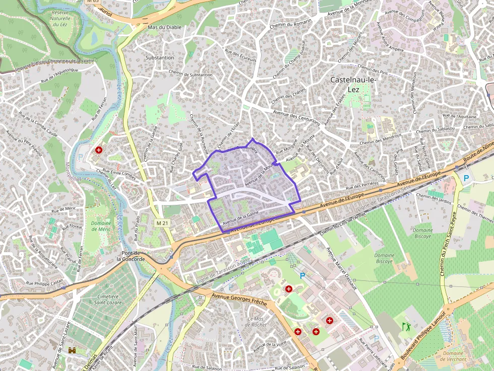 Appartement 50 m² deux pieces à vendre à Castelnau-le-Lez