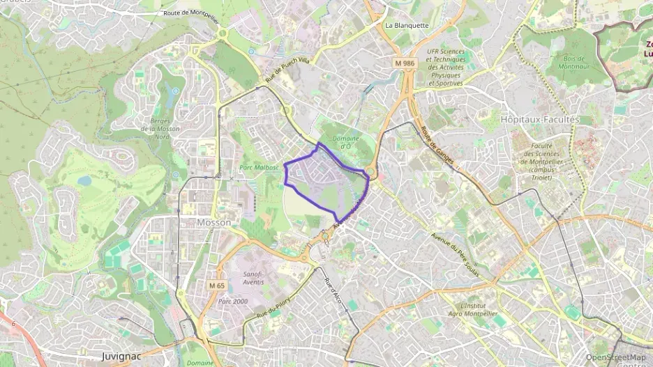Appartement 53 m² deux pieces à vendre à Montpellier