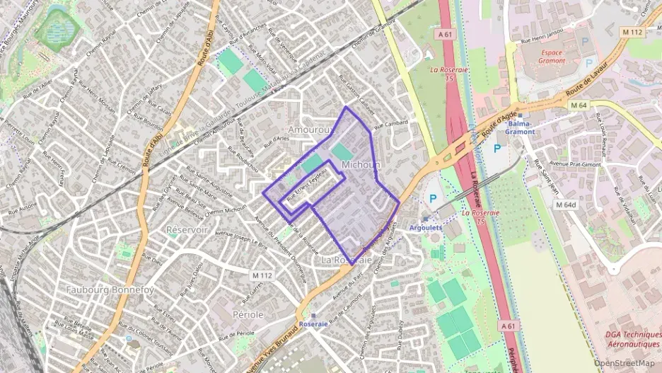Appartement 48 m² deux pieces à vendre à Toulouse