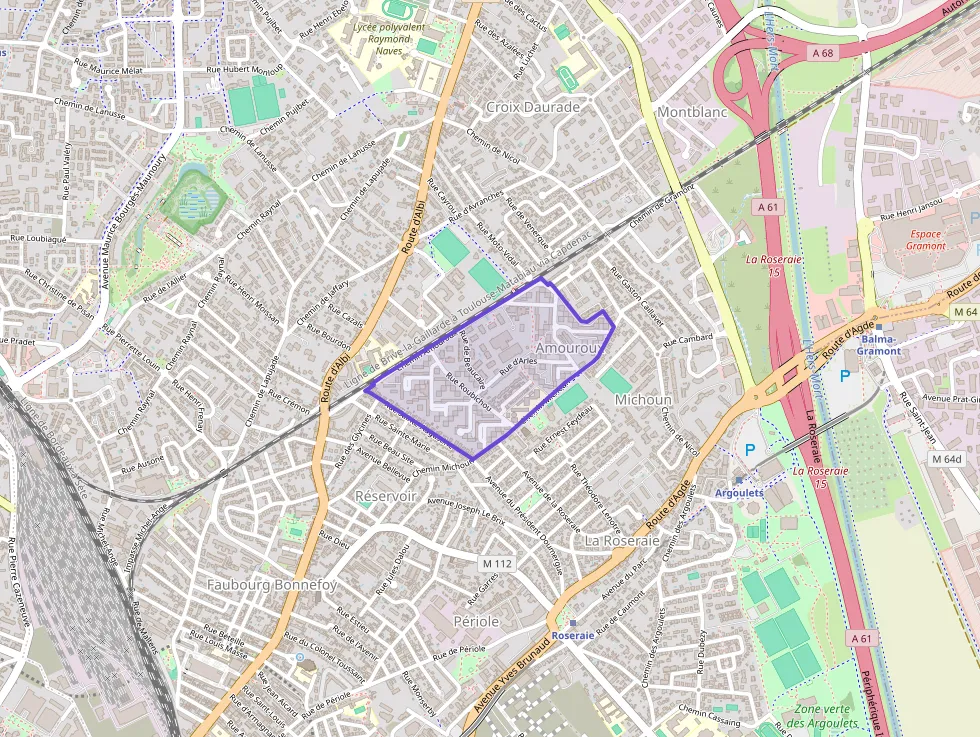 Appartement 59 m² trois pièces à vendre à Toulouse