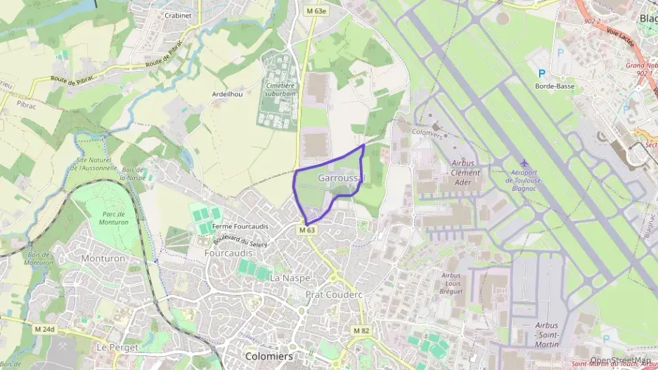 Appartement 44 m² deux pieces à vendre à Colomiers