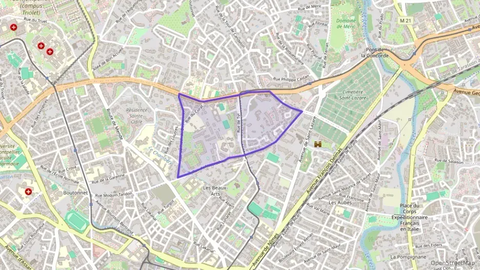 Appartement 40 m² deux pieces à vendre à Montpellier