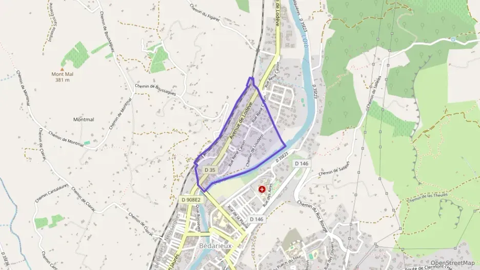 Appartement 66 m² quatre pièces à vendre à Bédarieux Appartement 66 m² quatre pièces à vendre à Bédarieux