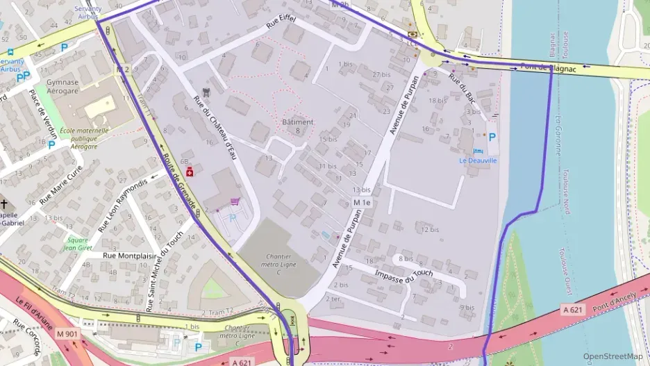 Appartement 80 m² trois pièces à vendre à Blagnac