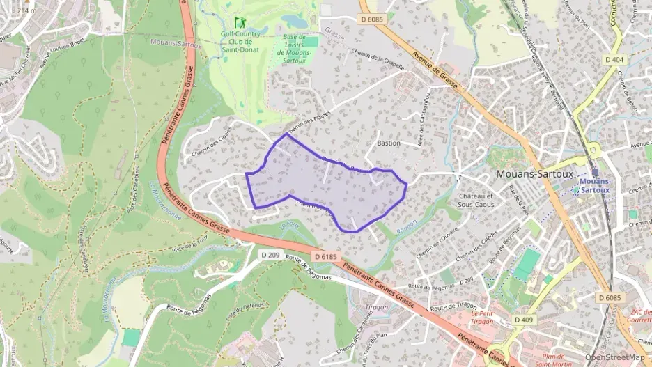 Appartement 73 m² quatre pièces à vendre à Mouans-Sartoux