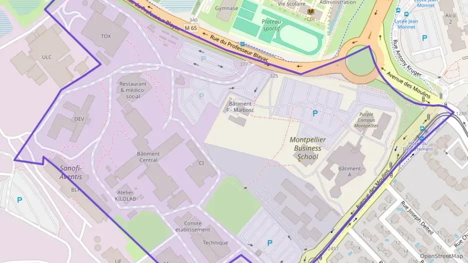 Appartement 72 m² trois pièces à vendre à Montpellier