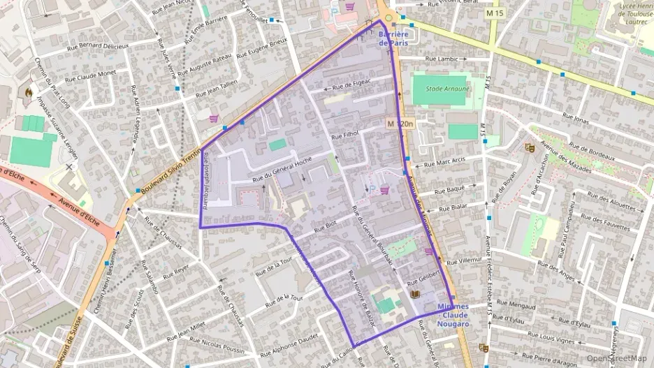 Appartement 54 m² trois pièces à vendre à Toulouse