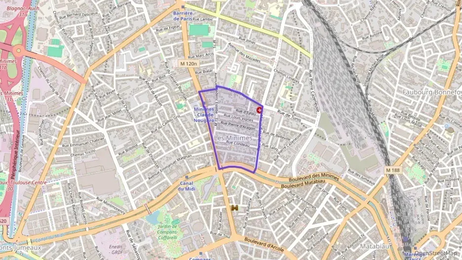Appartement 41 m² deux pieces à vendre à Toulouse