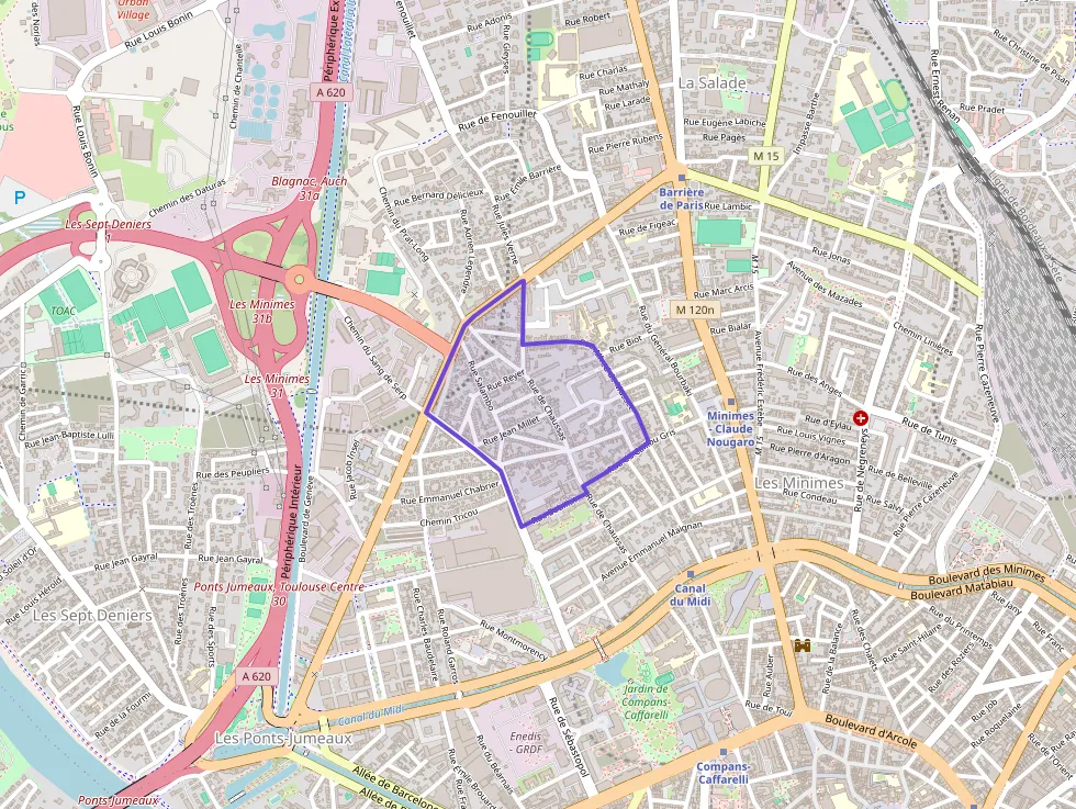 Appartement 77 m² quatre pièces à vendre à Toulouse