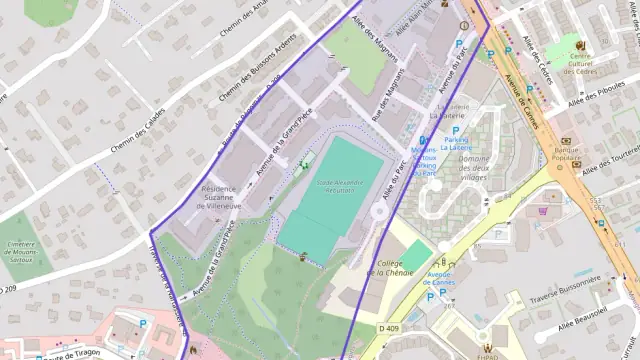 Appartement 72 m² trois pièces à vendre à Mouans-Sartoux