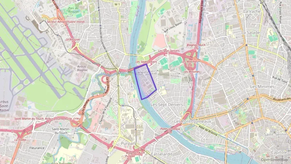 Appartement 66 m² trois pièces à vendre à Toulouse