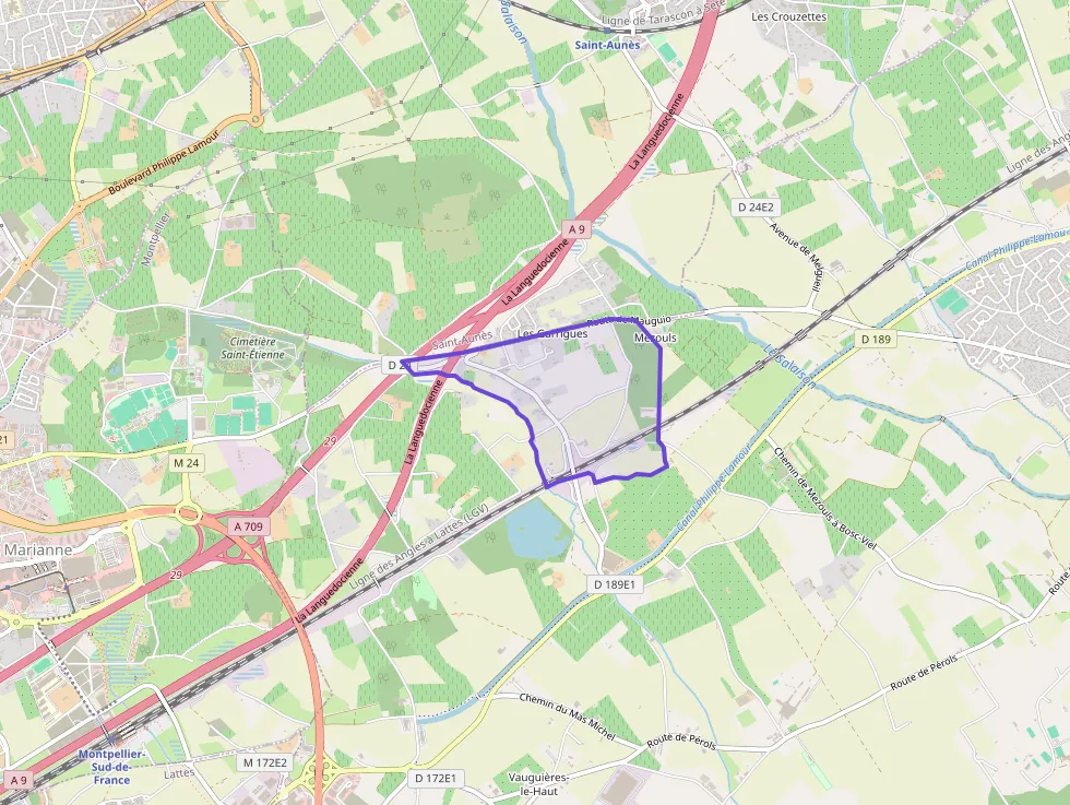 Appartement 70 m² trois pièces à vendre à Mauguio