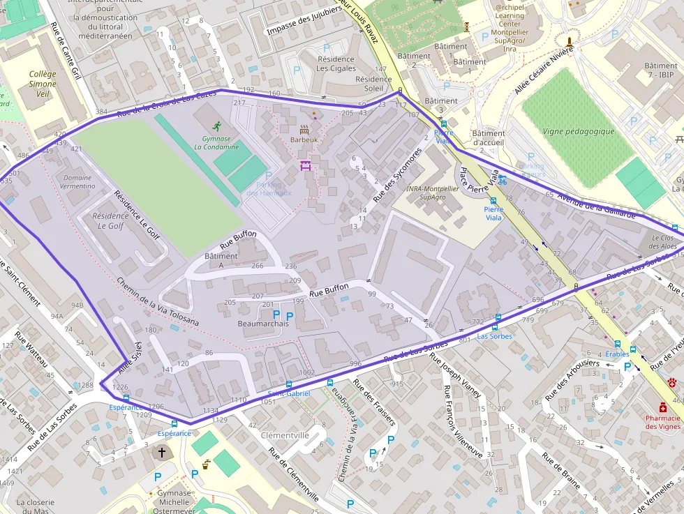 Appartement 68 m² quatre pièces à vendre à Montpellier