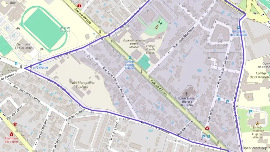 Appartement 86 m² quatre pièces à vendre à Montpellier