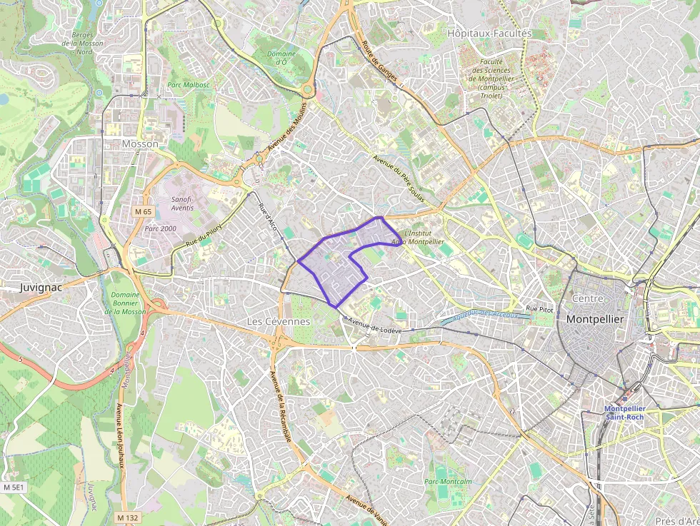 Appartement 71 m² trois pièces à vendre à Montpellier