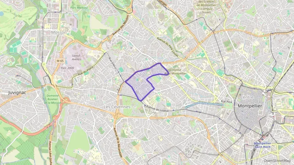 Appartement 71 m² trois pièces à vendre à Montpellier Appartement 71 m² trois pièces à vendre à Montpellier