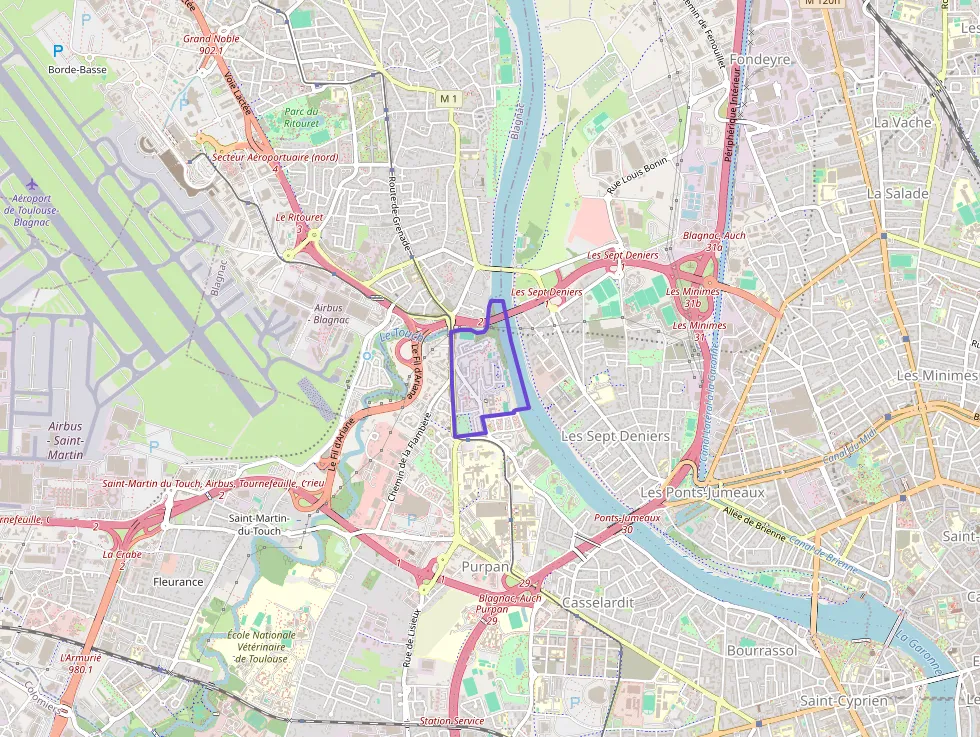 Appartement 74 m² quatre pièces à vendre à Toulouse