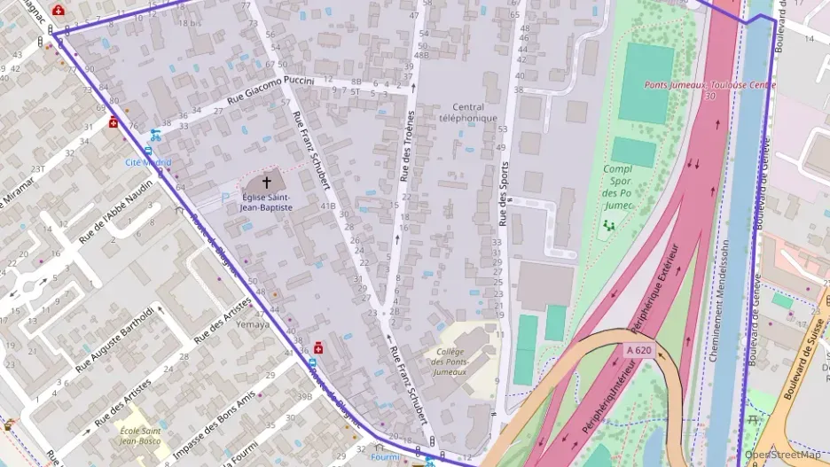 Appartement 53 m² trois pièces à vendre à Toulouse Appartement 53 m² trois pièces à vendre à Toulouse