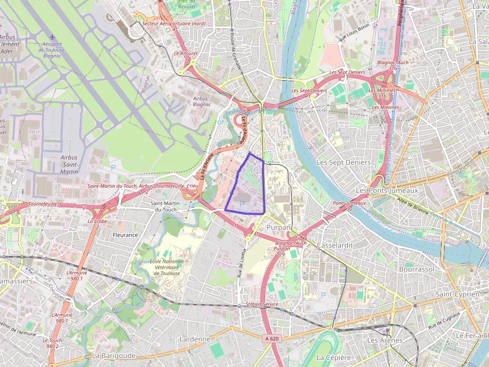 Appartement 76 m² quatre pièces à vendre à Toulouse