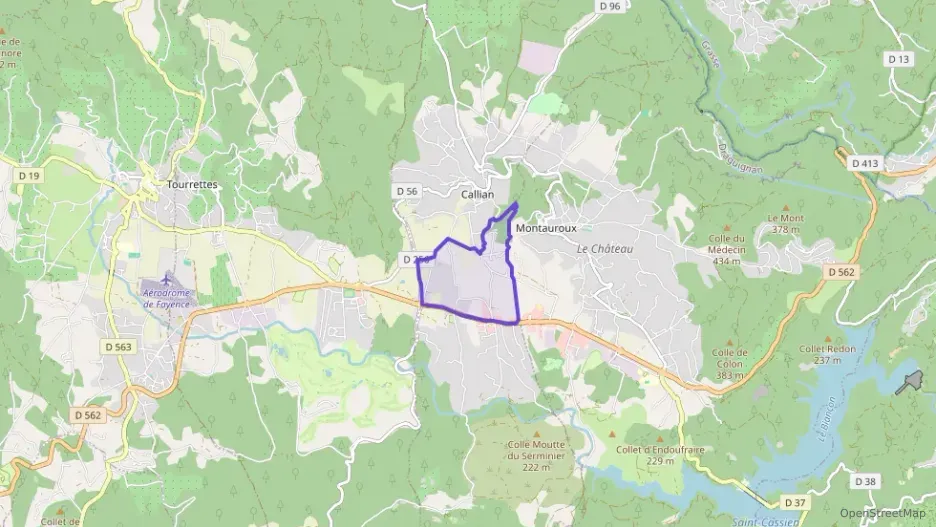 Appartement 58 m² trois pièces à vendre à Callian