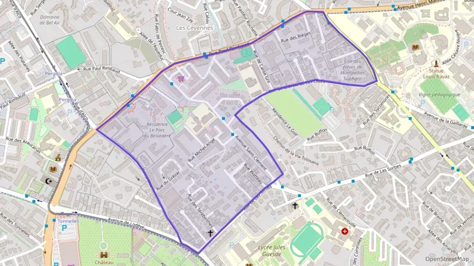 Appartement 68 m² quatre pièces à vendre à Montpellier