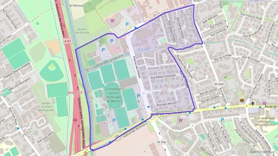 Appartement 60 m² trois pièces à vendre à Balma Appartement 60 m² trois pièces à vendre à Balma