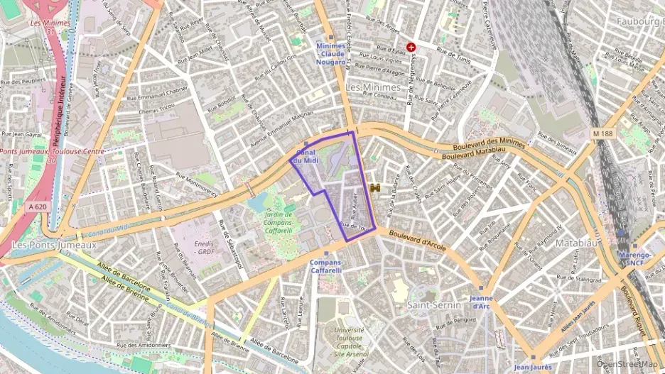 Appartement 50 m² deux pieces à vendre à Toulouse Appartement 50 m² deux pieces à vendre à Toulouse