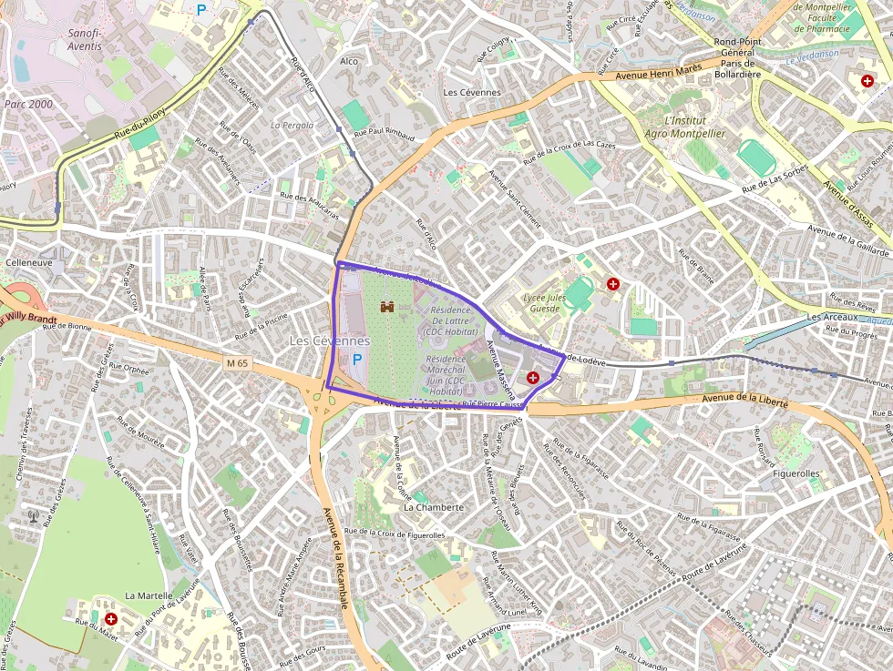 Appartement 79 m² trois pièces à vendre à Montpellier