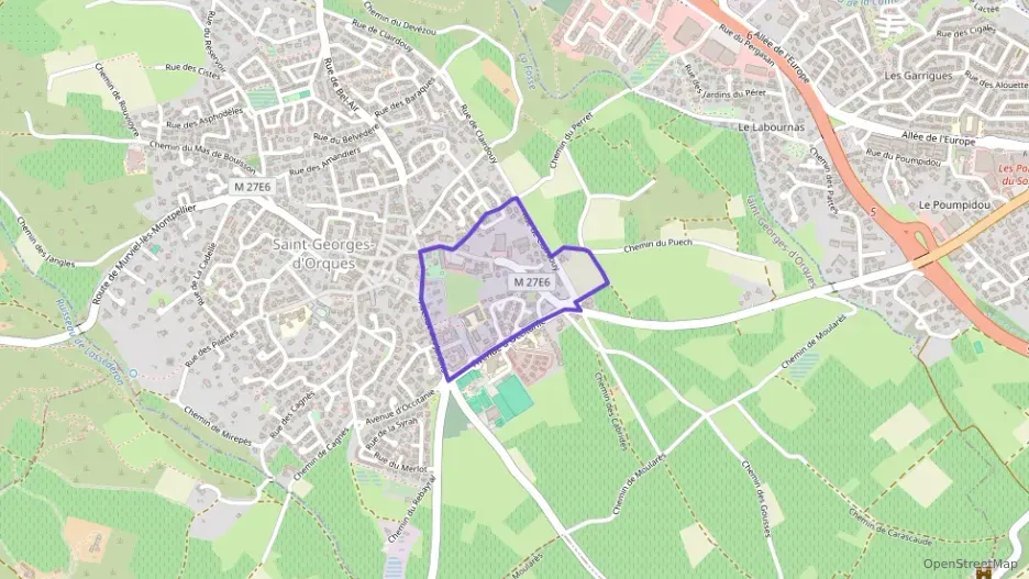 Appartement 52 m² trois pièces à vendre à Saint-Georges-d`Orques